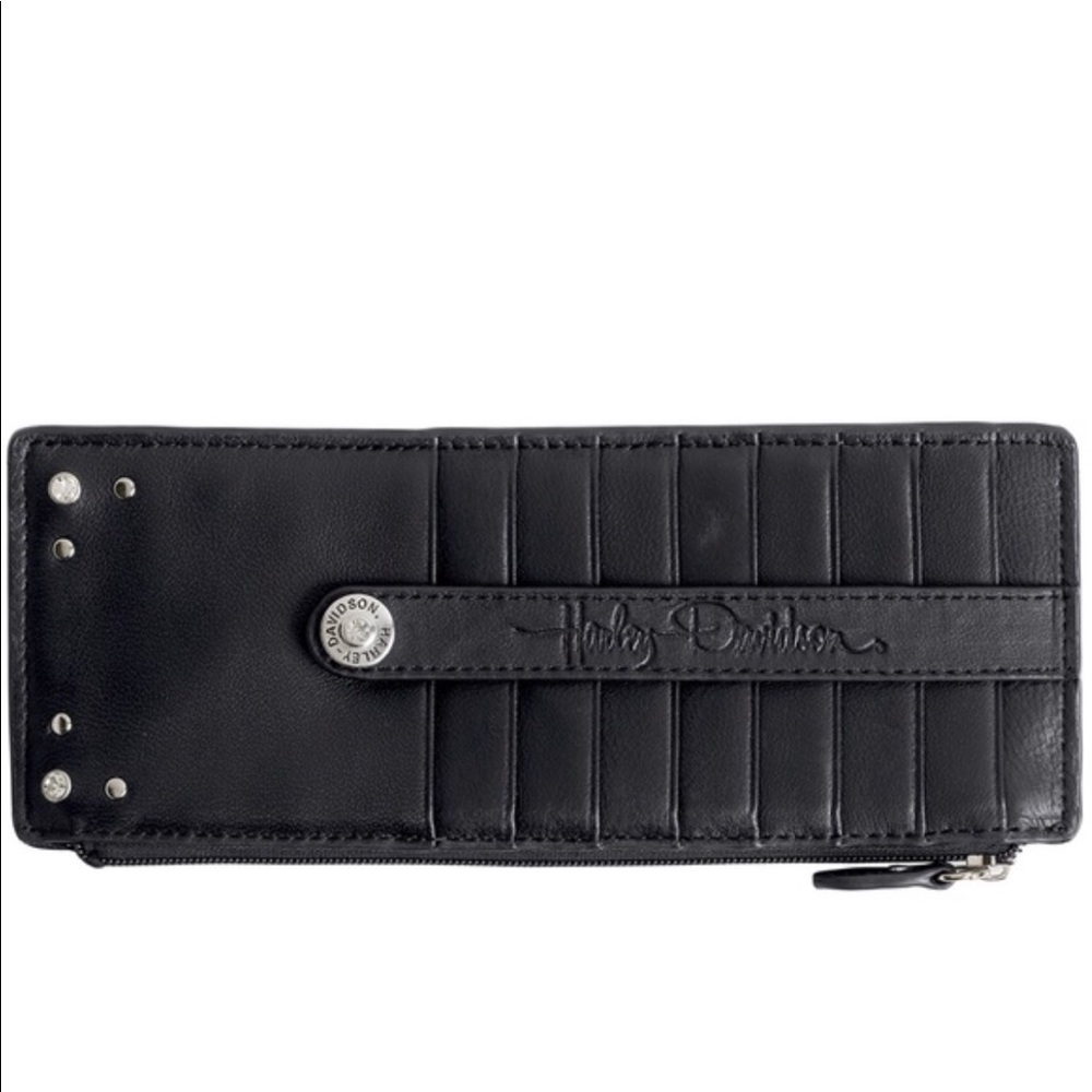 NWT Harley-Davidson Women's Stacker Leather Wallet